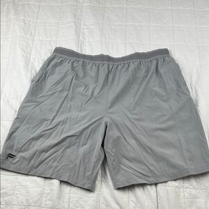 Men's Gray Fabletics Athletic Shorts Size XXL Lightweight‎ Breathable Activewear